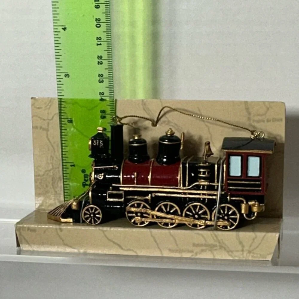 Vintage Train Locomotive 515 Wood Ornament Legend of The Plains Chapter IV 1991
